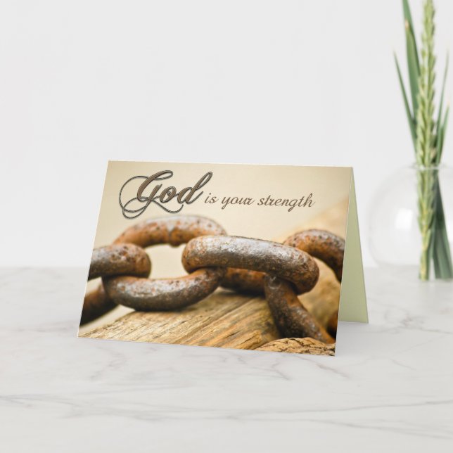 Get Well Strength Card (Front)