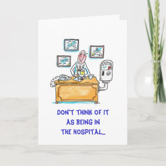 Get Well-Vacation Card
