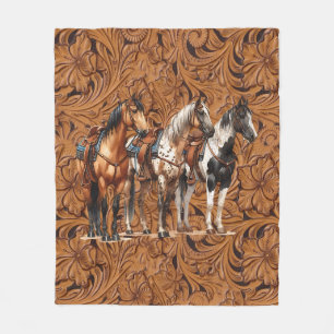 Get western fleece blanket