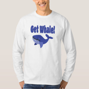 Get Whale, Get Well Funny Pun T-Shirt
