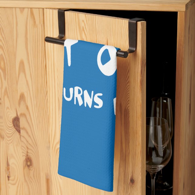 Get Yer Kilt Oot Its Burns Night Scottish Slang  Kitchen Towel (Thirds Fold)