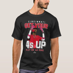 Get Your 4s Up Elly De La Cruz Cincinnati MLBPA T-Shirt