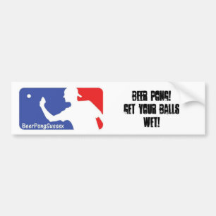 Get Your Balls Wet Bumper Sticker