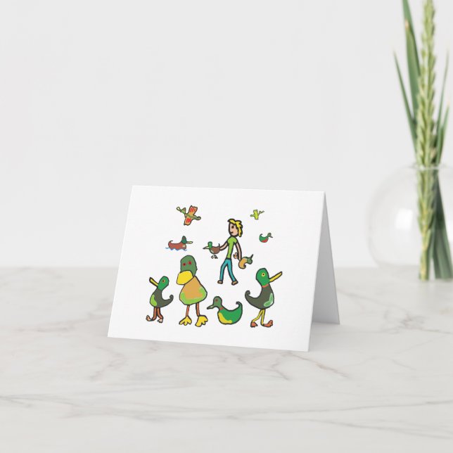 Get Your Ducks In A Row Card (Front)