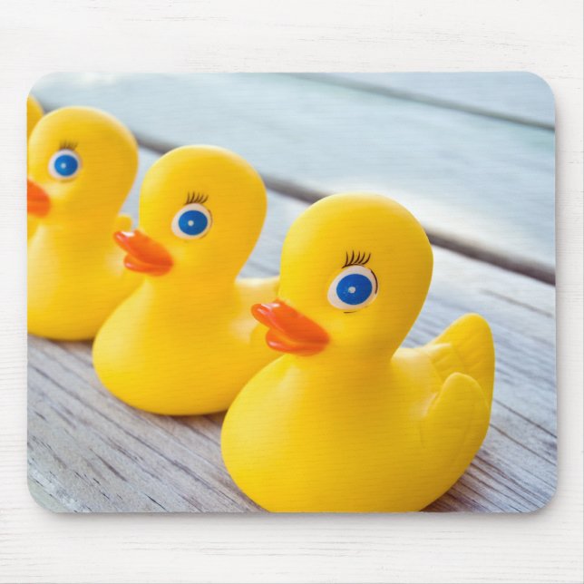 Get Your Ducks In A Row Mouse Pad (Front)