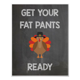 Get your fat pants ready! photo print