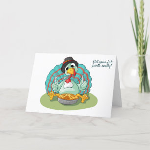 Get your fat pants ready! thank you card