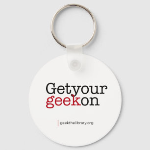 Get your geek on keychain