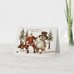 Get Your Holiday Groove On Card