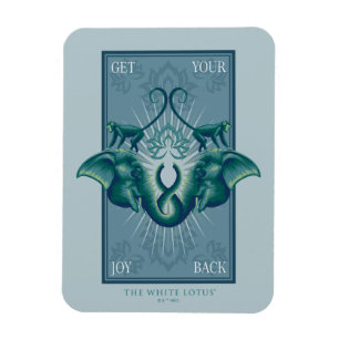 Get Your Joy Back - The White Lotus Magnet