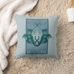 Get Your Joy Back - The White Lotus Throw Pillow