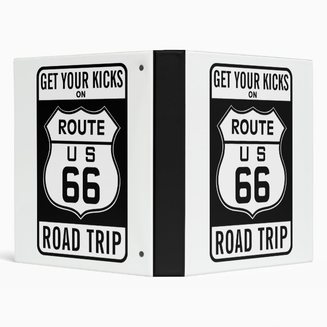 Get Your Kicks On Route 66 Binder (Background)