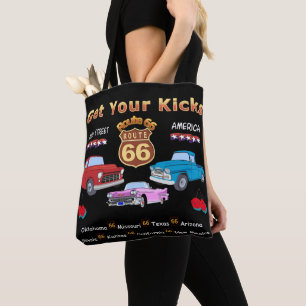 Get your kicks. Route 66  Tote Bag