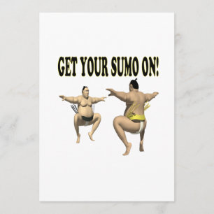 Get Your Sumo On Invitation