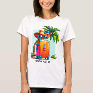 Getaway Chic - Tropical Suitcase T-Shirt