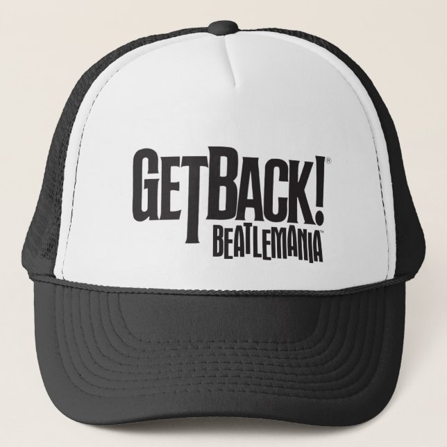 GetBack ! Casquette de camionneur de Beatlemania (Devant)