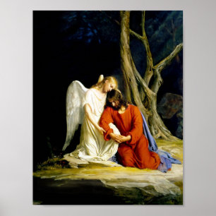 Gethsemane by Carl Bloch Poster