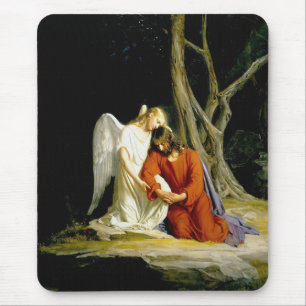 Gethsemane by Carl Heinrich Bloch 1805 Mouse Pad