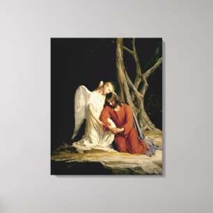 Gethsemane Digitally Restored Canvas Print