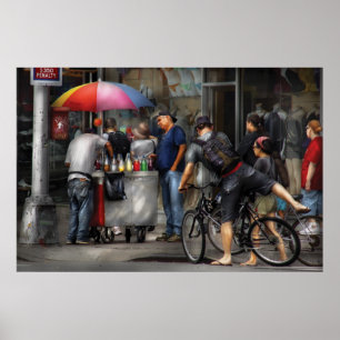 Getting a Snowcone Poster