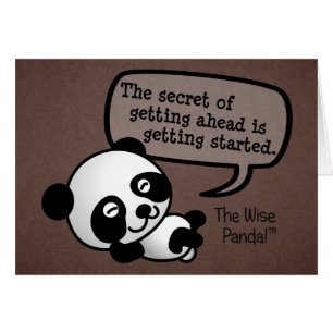 Getting ahead requires getting started
