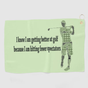 Getting Better at Golf Golf Towel