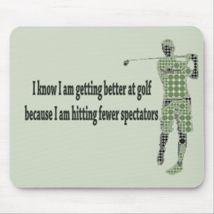 Getting Better at Golf Mouse Pad
