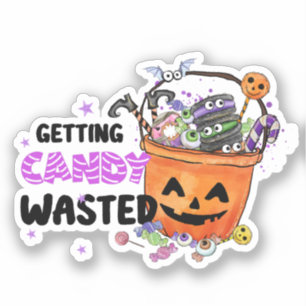 Getting Candy Wasted – Jack-o'-Lantern Basket