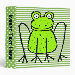 Getting Froggy Avery Binder