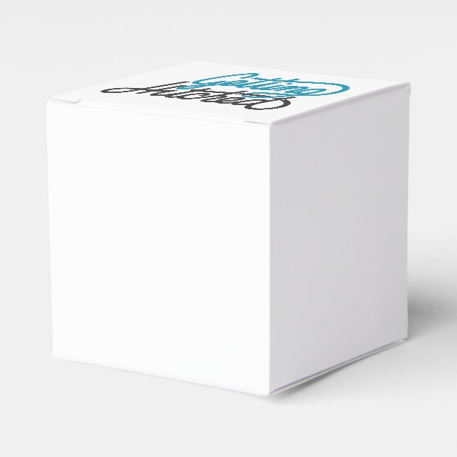 Getting Hitched Favor Box (Front Side)
