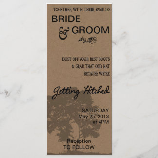 Getting Hitched Invitation
