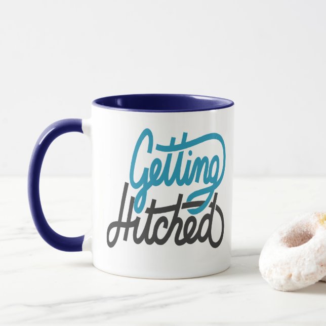 Getting Hitched Mug (With Donut)