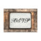 Getting Hitched Rustic Wood Wedding RSVP Cards