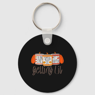 Getting Lit Fall Scented Candles Pumpkin Spice Tha Keychain