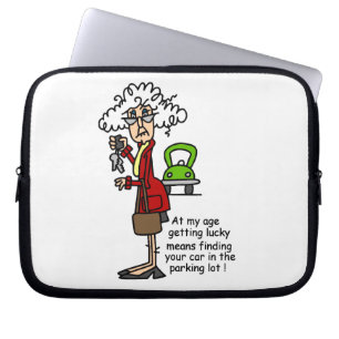 Getting Lucky Humour Laptop Sleeve