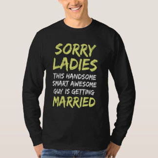Getting Married Bachelor Party Stag Groom Gag Men T-Shirt