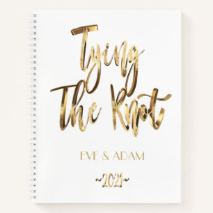 Getting Married Tying The Knot 2021 Notebook
