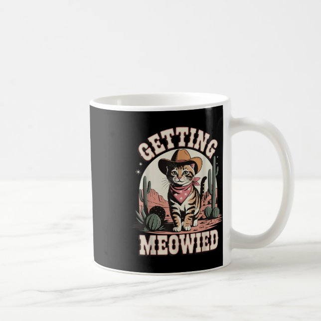Getting Meowied Bachelorette  Coffee Mug (Right)