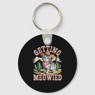 Getting Meowied Bachelorette Keychain
