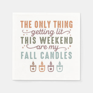 Getting My Fall Candles Napkin