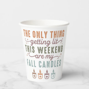 Getting My Fall Candles Paper Cups