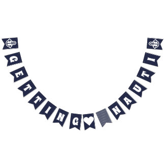 Getting Nauti Bachelorette Party Nautical Bunting Bunting Flags