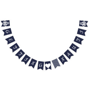 Getting Nauti Bachelorette Party Nautical Bunting Flags