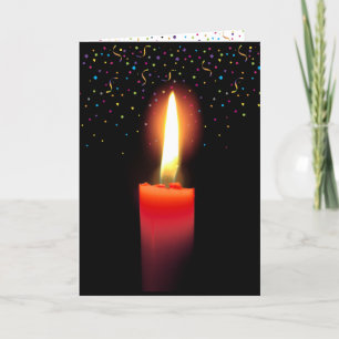Getting Older Birthday Candle Card