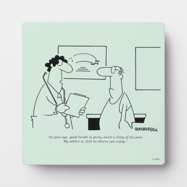 Getting Older Plaque (Front)