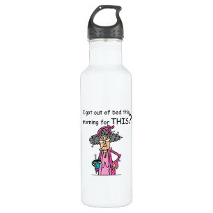 Getting Out of Bed Humour 710 Ml Water Bottle