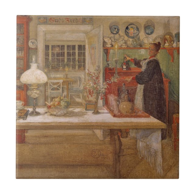 Getting Ready for a Game Tile (Front)