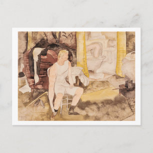 Getting Ready Postcard