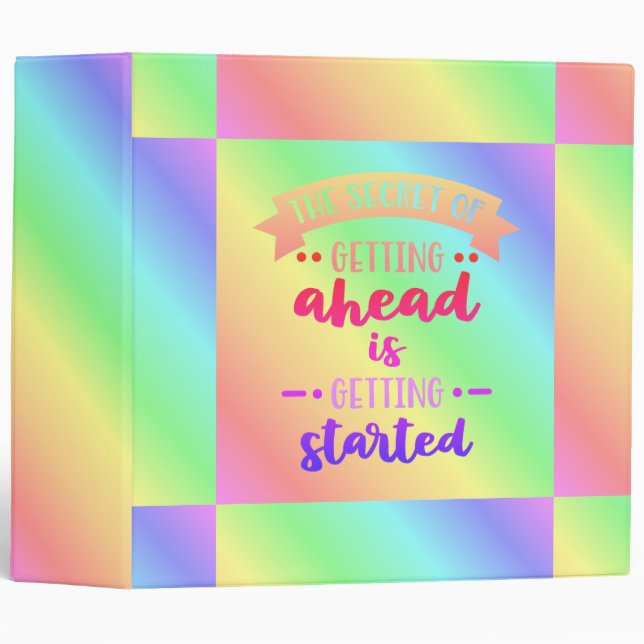 Getting Started Pastel Binder (Front/Spine)