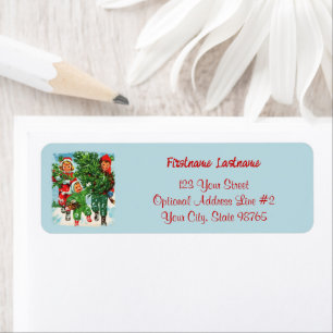 Getting The Christmas Tree Return Address Labels